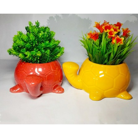 Turtle Shape Ceramic Pots